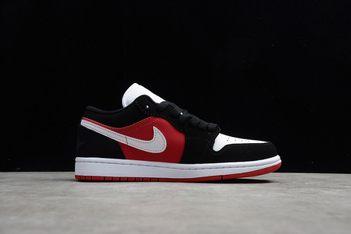 Jordan 1 Low Black White Gym Red (W) DC0774-016 - Image 4