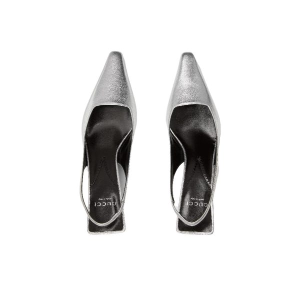 Gucci Square Toe Strappy Sandals Slide Sandal