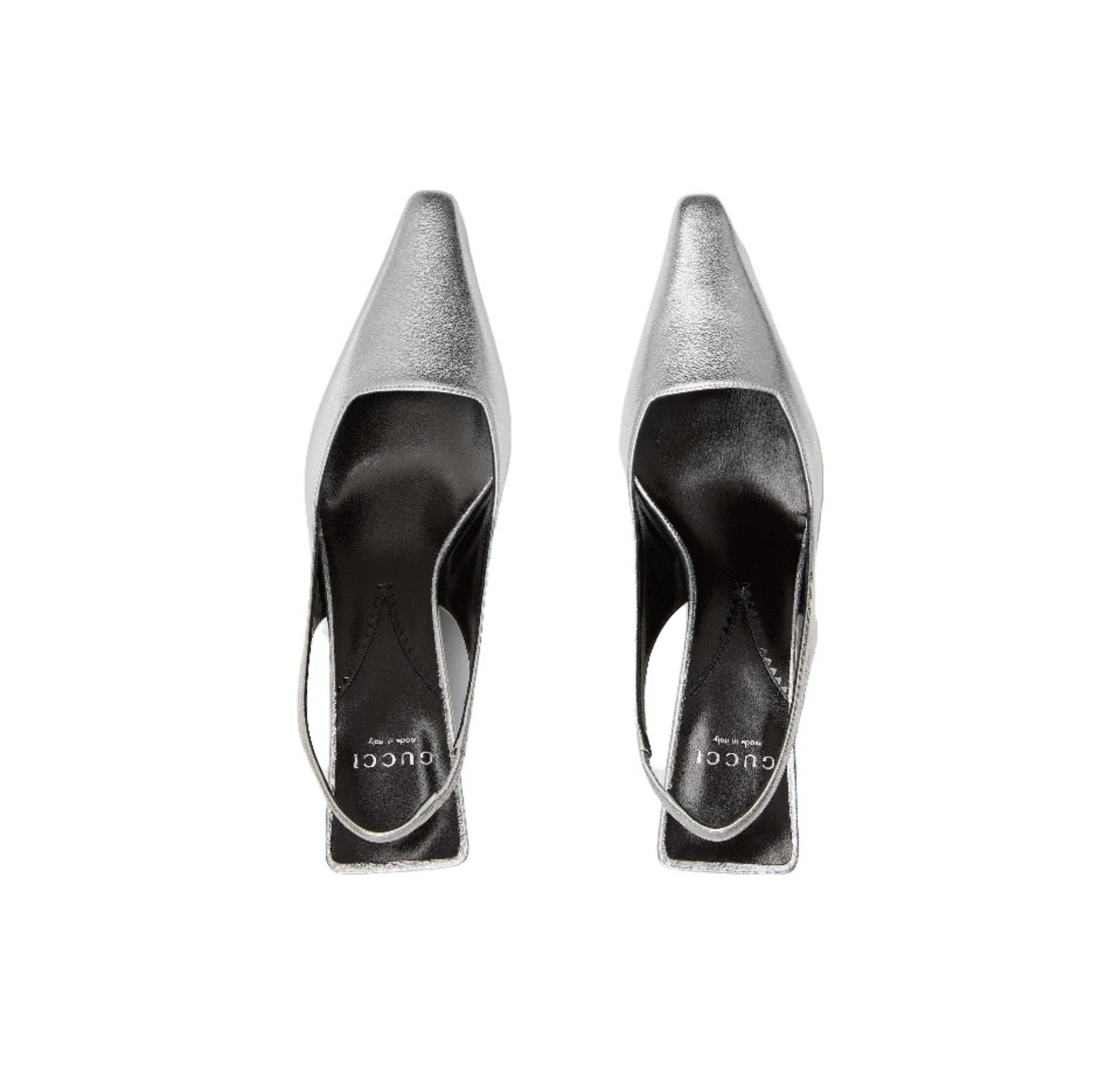 Gucci Square Toe Strappy Sandals Slide Sandal - Image 2