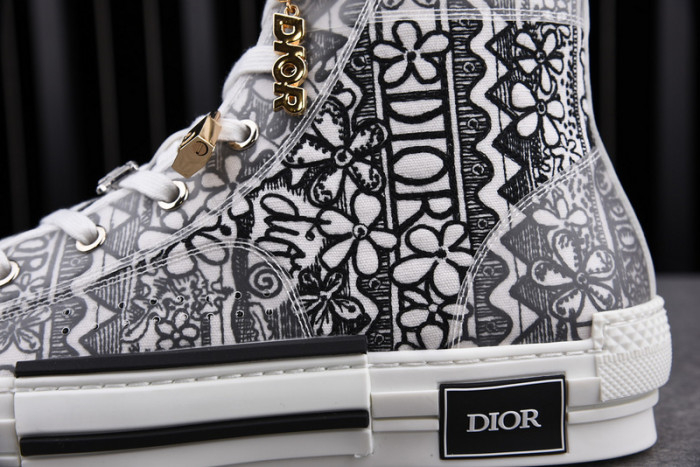 Dior B23 OBLIQUE HIGH TOP Shoes T00853H072 - Image 10
