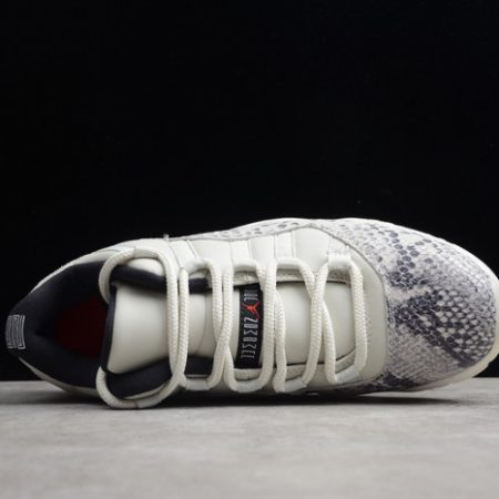 Air Jordan 11 Low Snakeskin Light Bone CD6846-002 - Image 6