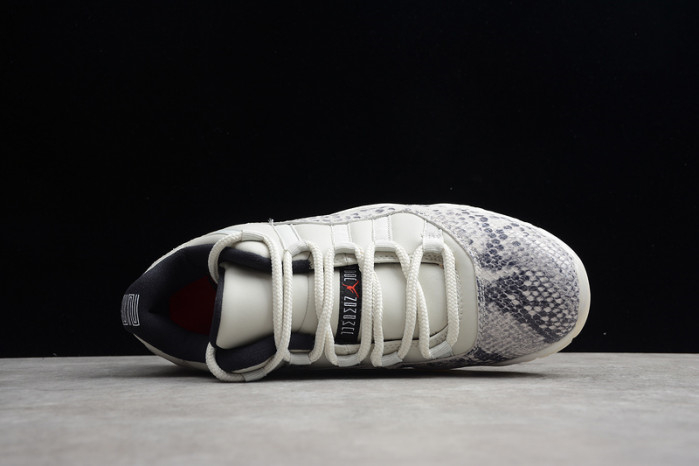 Air Jordan 11 Low Snakeskin Light Bone CD6846-002 - Image 6