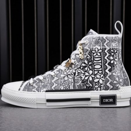 Dior B23 OBLIQUE HIGH TOP Shoes T00853H072 - Image 2
