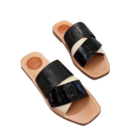 Chloe Woody Flat Mule 3.0