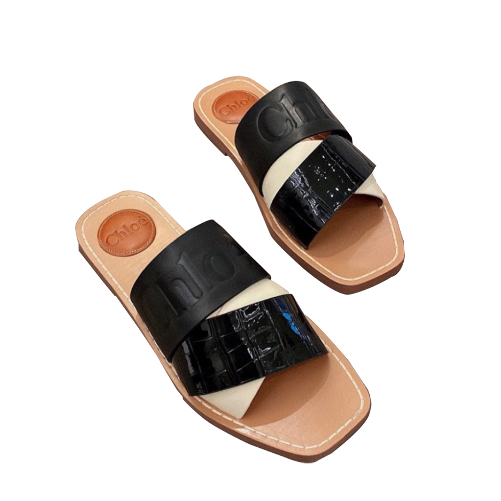 Chloe Woody Flat Mule 3.0 - Image 1