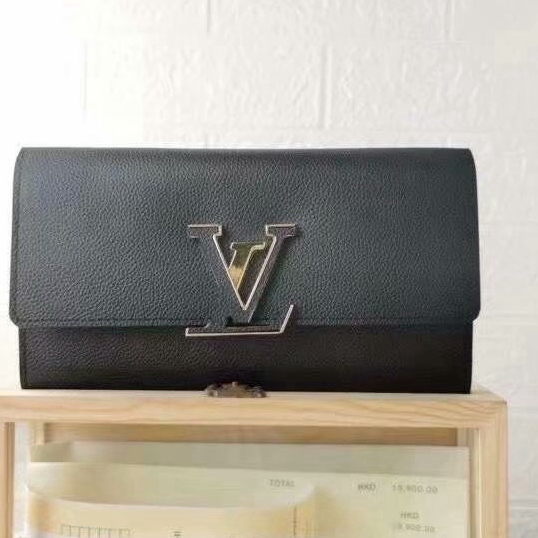 LV Capucines Taurillon Wallet