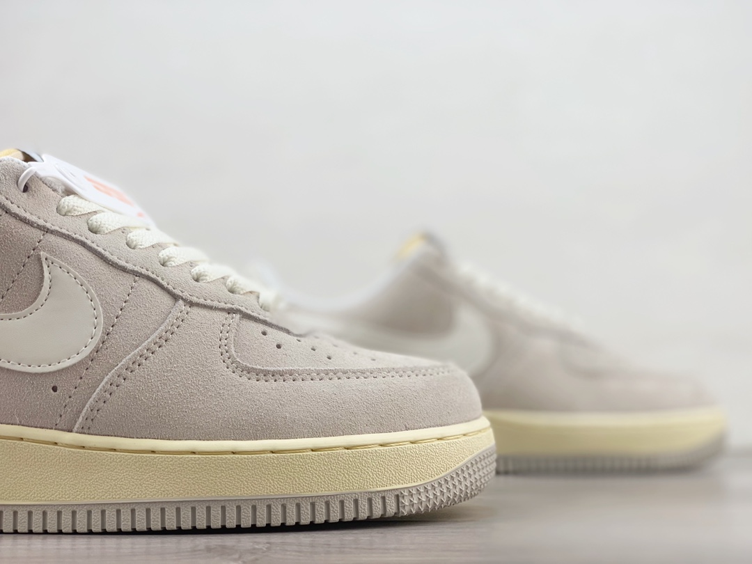 Nike Air Force Light Biege White - Image 4