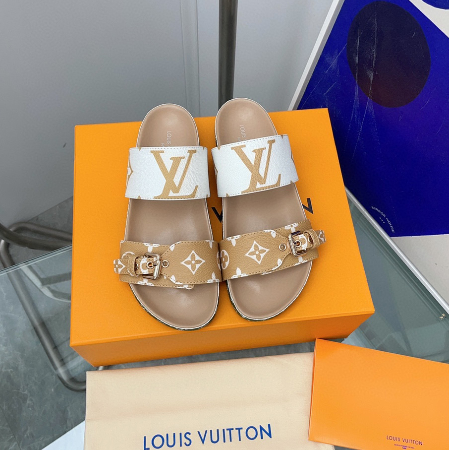 LV Bom Dia Fashion Flip-flops Slide Sandal - Image 7