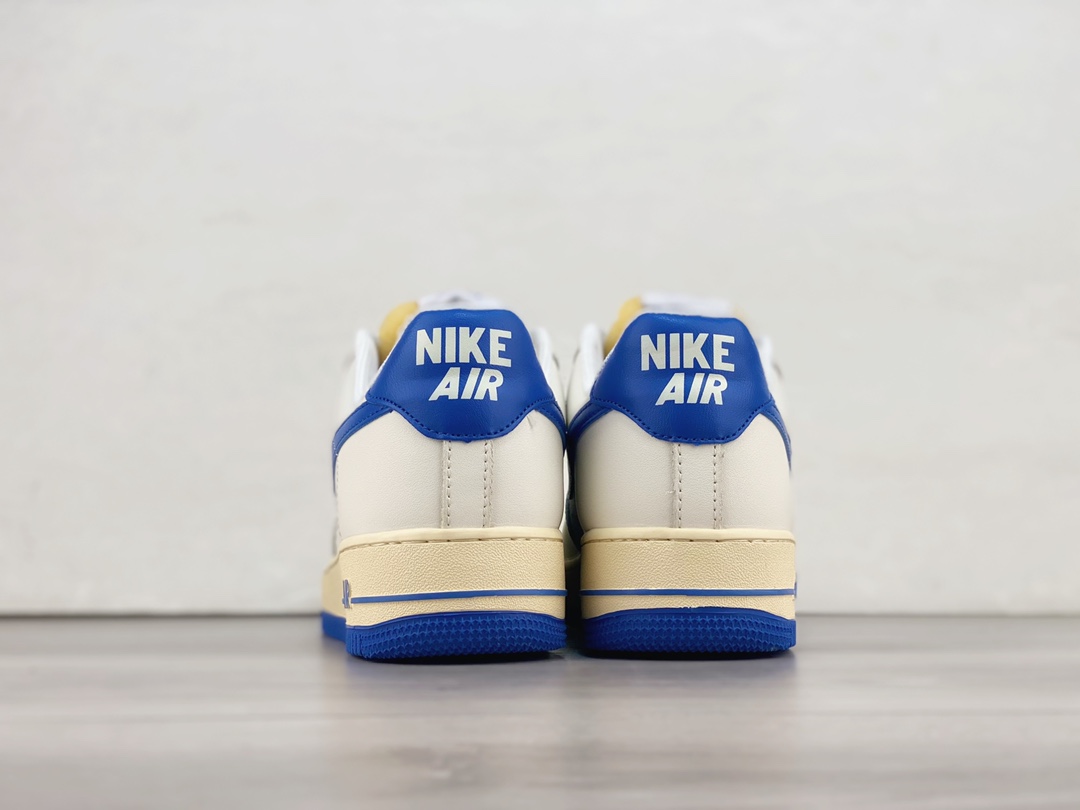 Nike Air Force White Blue - Image 8