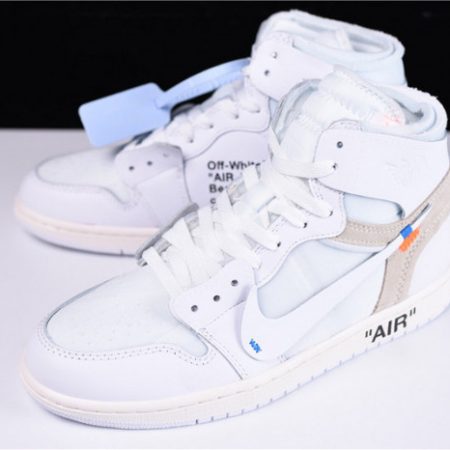 Off-White Air Jordan 1 Retro High White AQ0818-100 - Image 3