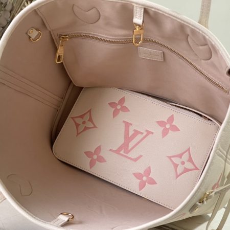 LV Neverfull MM Pink Bag - Image 2