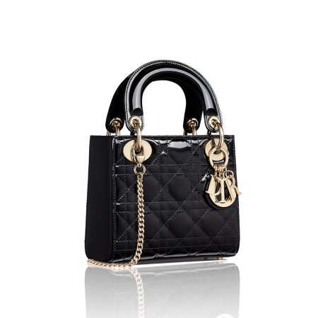 Dior Mini Lady Bag - Lacquered - Image 1