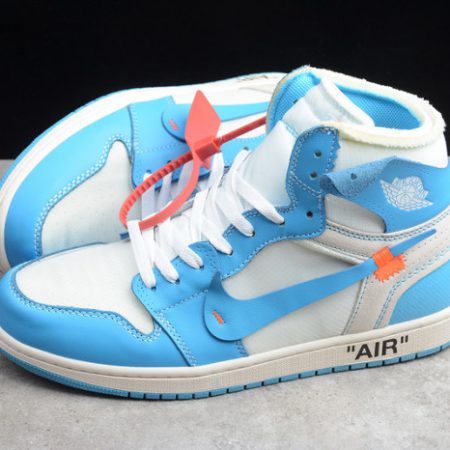 Off-White Air Jordan 1 Powder Blue UNC AQ0818-148 - Image 13
