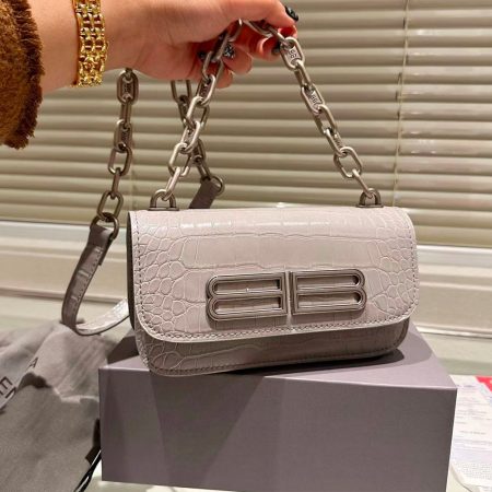 Balenciaga Calfskin  Gossip Bag - Image 4