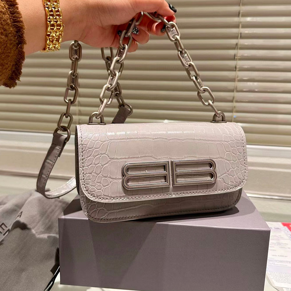 Balenciaga Calfskin  Gossip Bag - Image 4