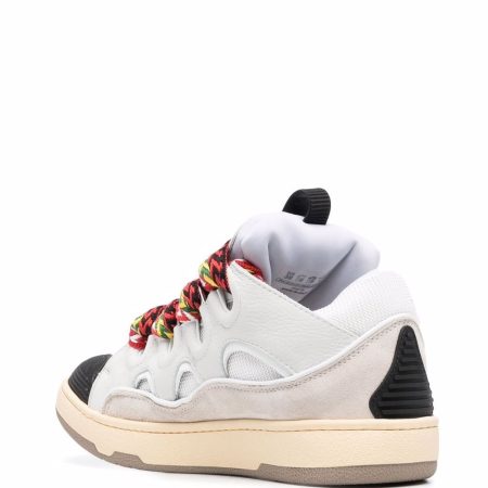 Lanvin LEATHER CURB SNEAKERS - Image 3