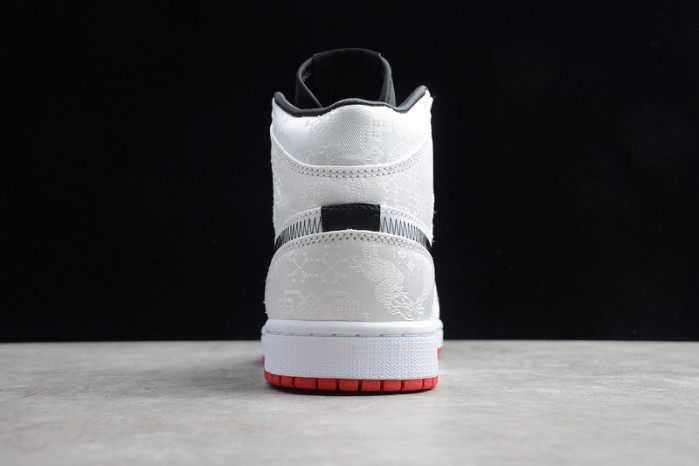 CLOT Air Jordan 1 Mid Fearless CU2804-100 - Image 4