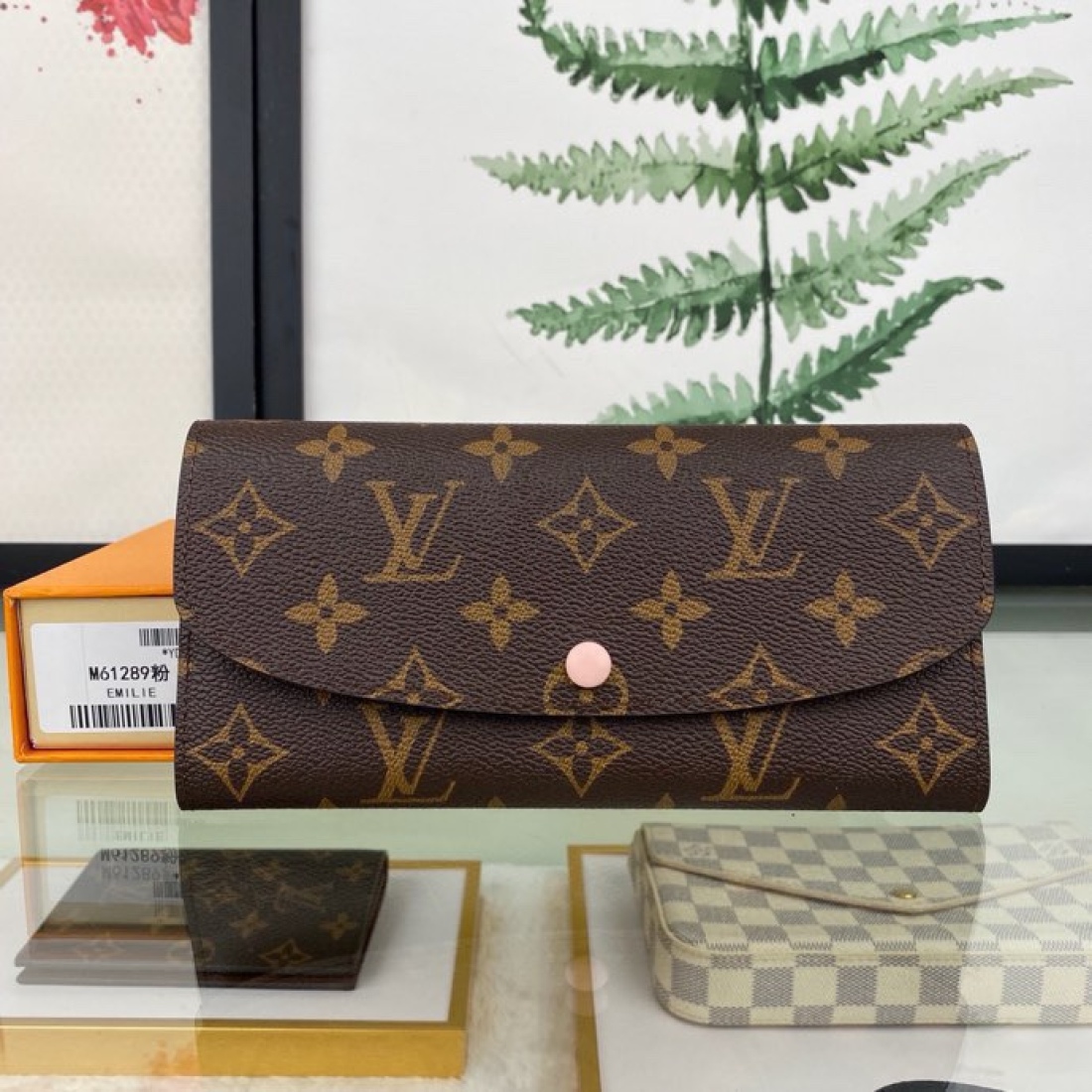 LV Emilie Snap On Wallet M61447 - Image 4