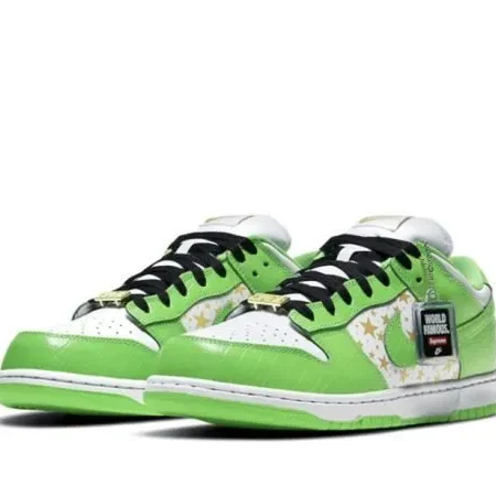 Supreme x Dunk SB Low “ Mean Green" - Image 2