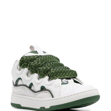 Lanvin LEATHER CURB SNEAKERS - Image 4