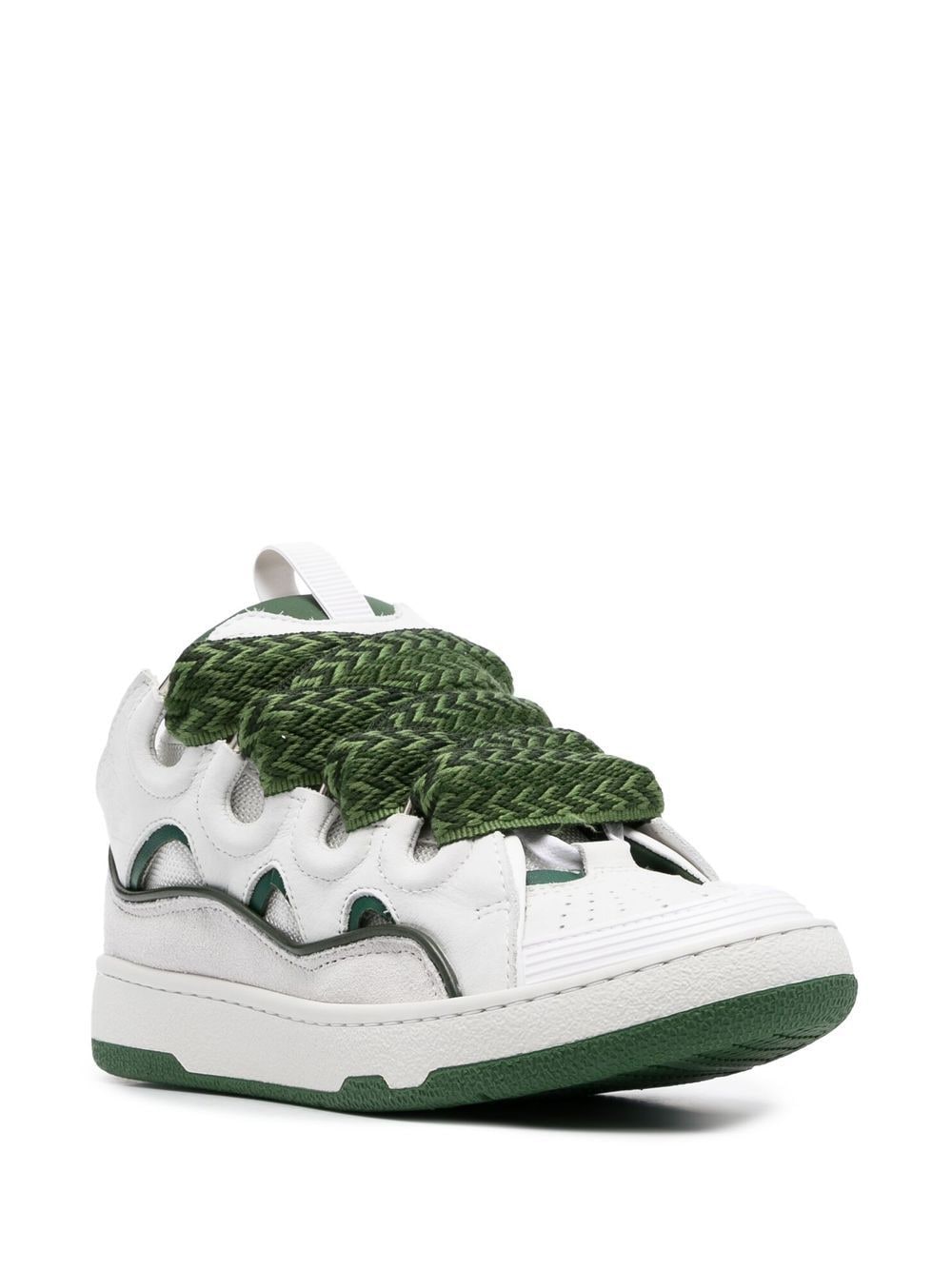 Lanvin LEATHER CURB SNEAKERS - Image 4