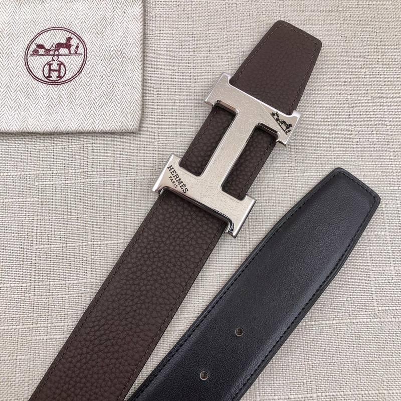 Hermes H Belt Buckle & Reversible Black For Women, Women Belt 380MM - Image 2