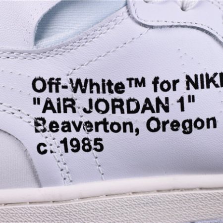 Off-White Air Jordan 1 Retro High White AQ0818-100 - Image 42