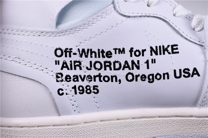 Off-White Air Jordan 1 Retro High White AQ0818-100 - Image 42