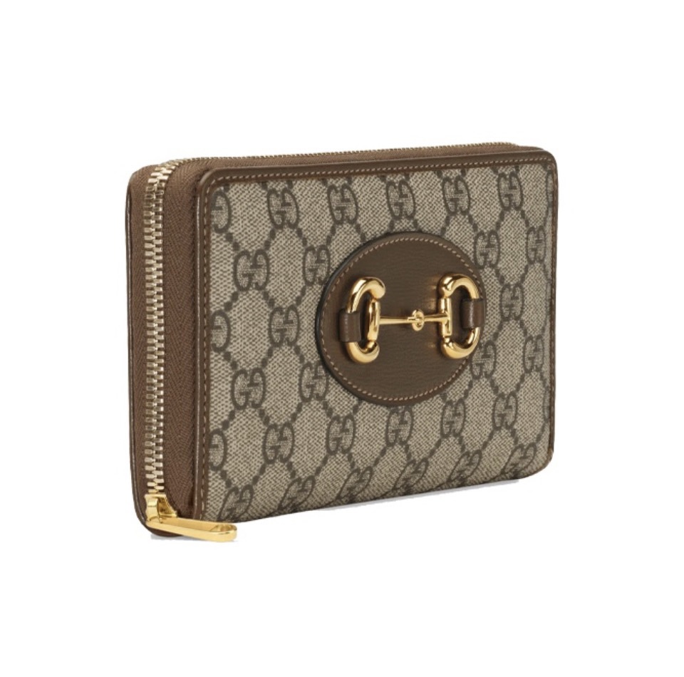 Gucci Unisex Gucci 1955 Horsebit Zip Around Wallet - Image 2