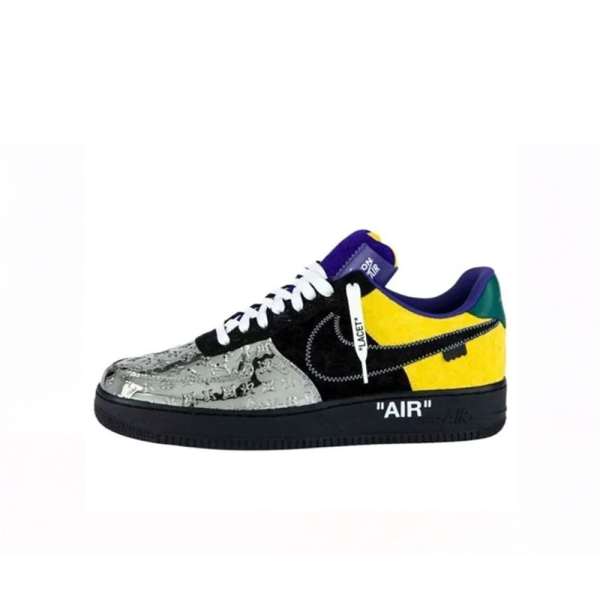 Nike Air Force 1 Low LV Monogram Brown Damier Azur