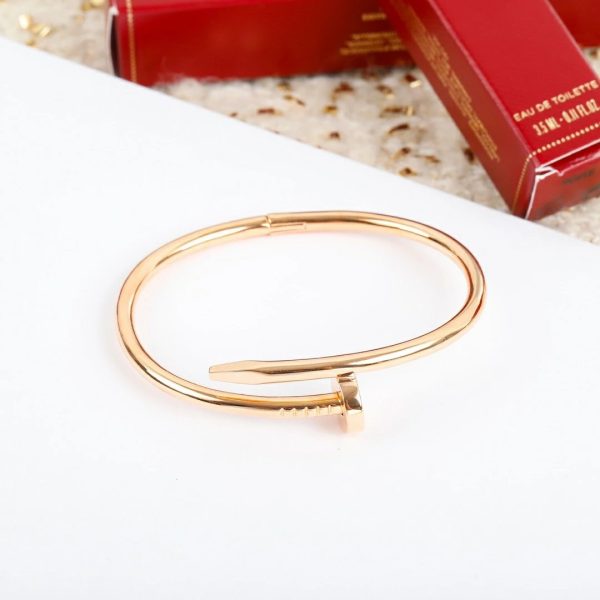 Cartier 3-color JUSTE UN CLOU bracelet
