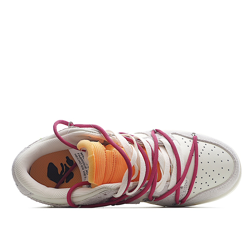 OFF WHITE X Nike Dunk SB Low The 50 NO.36 DJ0950-114 - Image 4