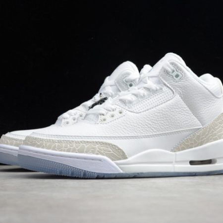 Air Jordan 3 Retro Triple White 136064-111 - Image 7