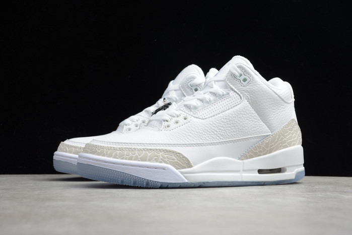 Air Jordan 3 Retro Triple White 136064-111 - Image 7
