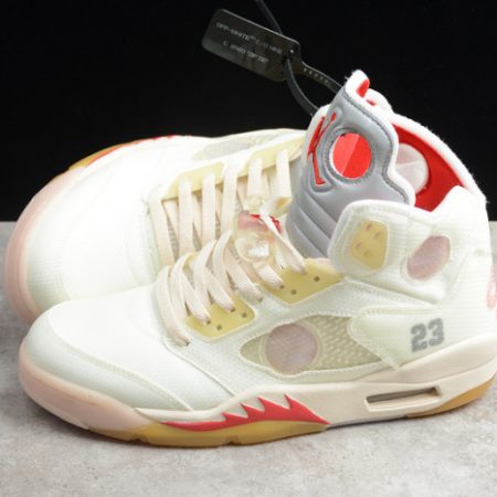 Off-White Air Jordan 5 ice cream colorway CT8480-002 - Image 14