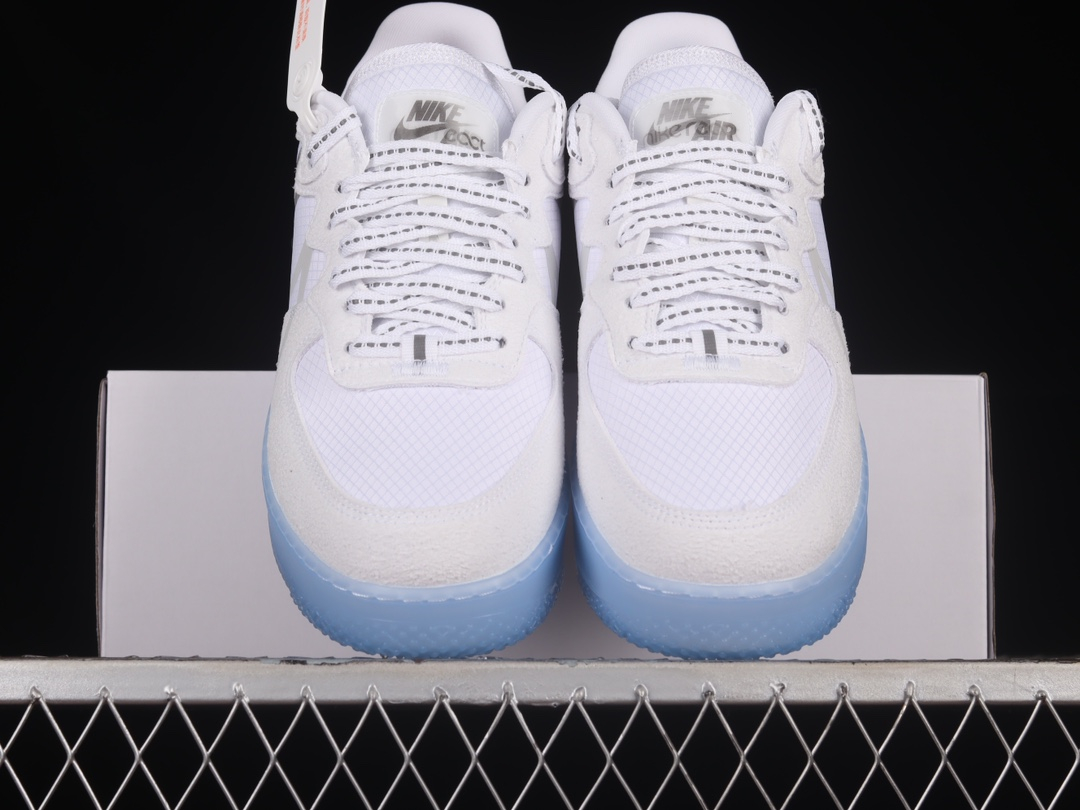 Nike Air Force 1 React White Light Bone CQ8879-100 - Image 4