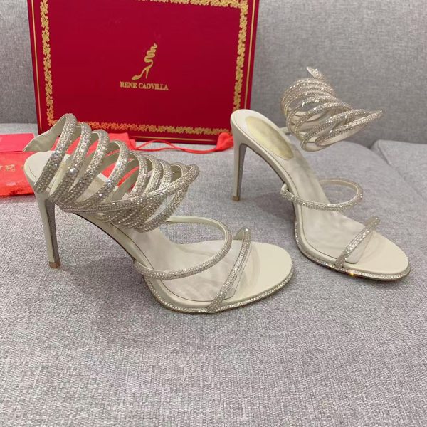 Rene Caovilla Chandelier Elegant Evening Sandals