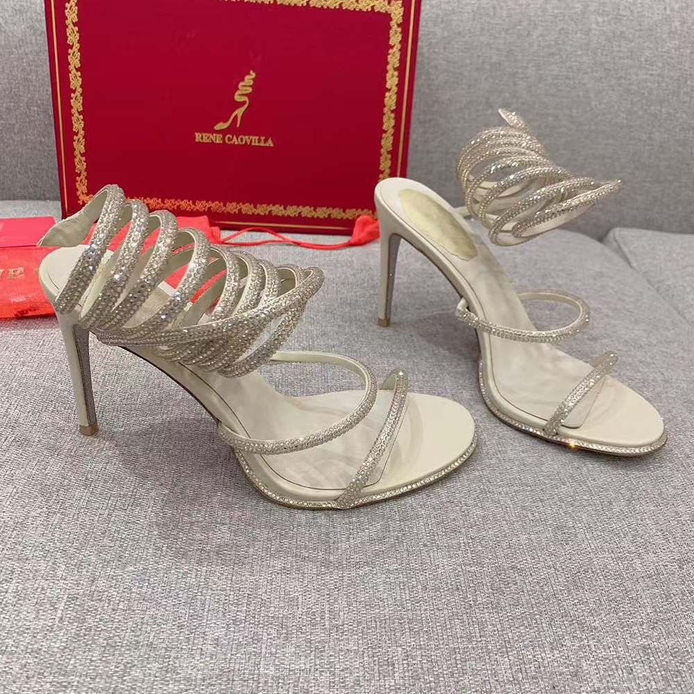 Rene Caovilla Chandelier Elegant Evening Sandals - Image 3
