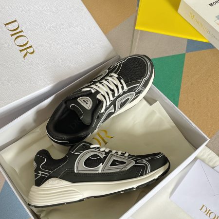 Dior B30 Dad Sneakers Black (AAA High Quality Version) - Image 3