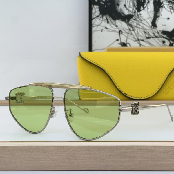 Loewe Oval Sun Protection Sunglasses Top Quality