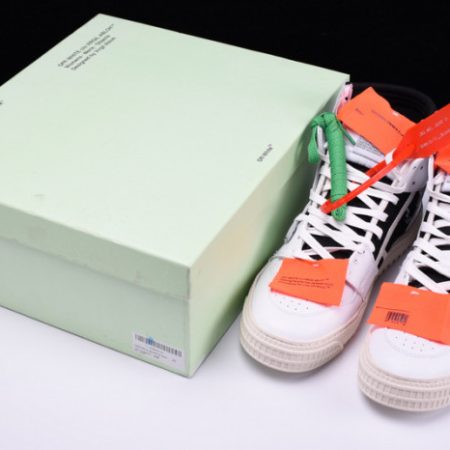 Off-White 3.0 Low Sneaker (Black & White) OMIA065S188000161001 - Image 11