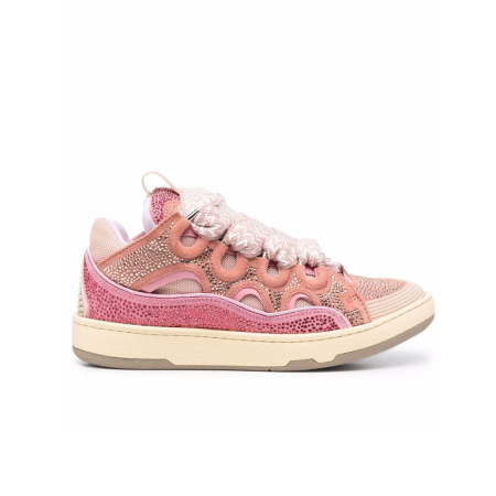 Lanvin LEATHER CURB SNEAKERS