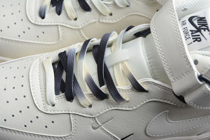 Nike Air Force 1 Mid ??07 SU19 AF1 Beige Black HT2969-013 - Image 11
