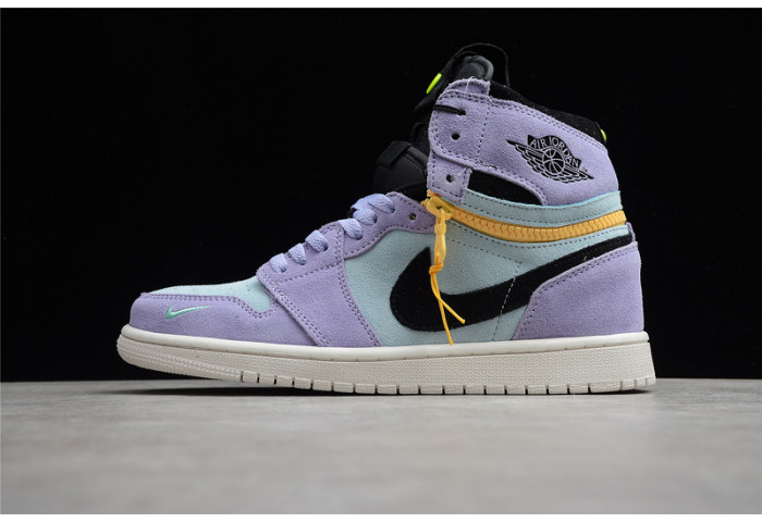 AIR JORDAN 1 HIGH SWITCH PURPLE PULSE CW6576-500 - Image 1