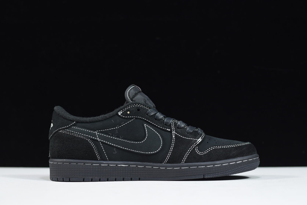 Jordan 1 Retro Low OG SP Travis Scott Black Phantom DM7866-001 - Image 2