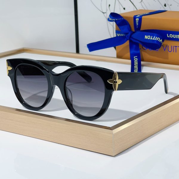 LV Clockwise Canvas sunglasses Top quality
