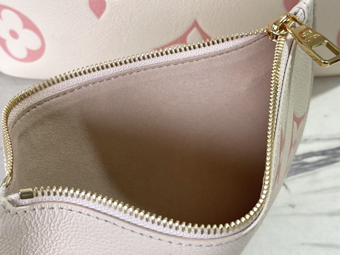 LV Neverfull MM Pink Bag - Image 3