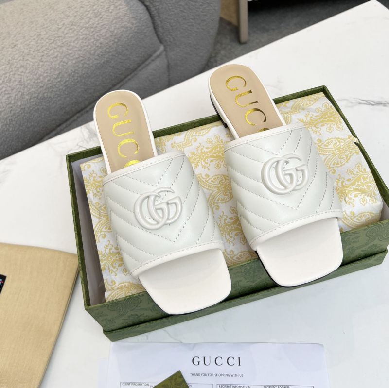 Gucci Double G Slide Sandal 619893 - Image 11