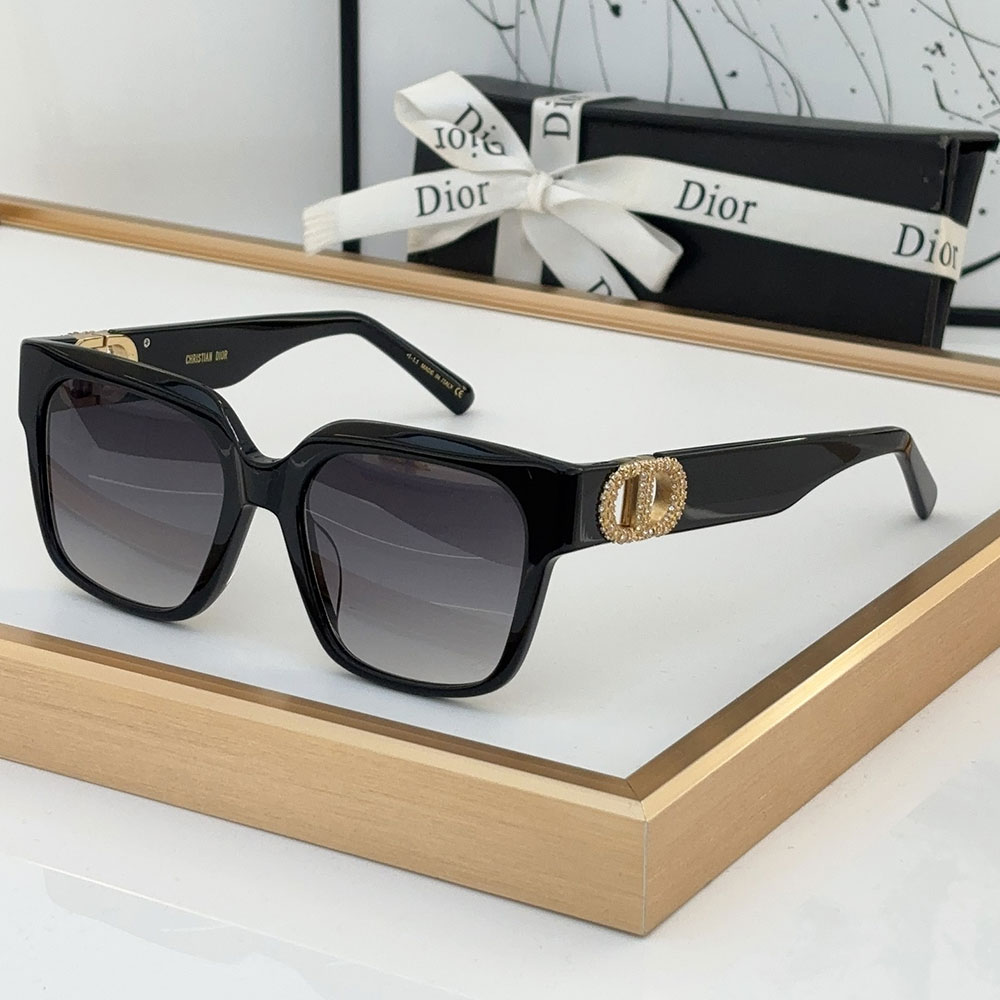 Dior Mirror Leg Hollow CD Logo sunglasses  Top quality - Image 2