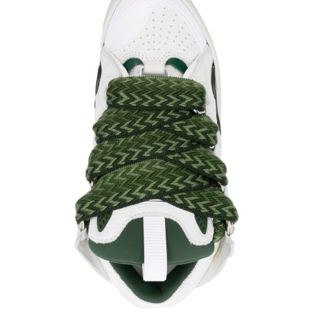 Lanvin LEATHER CURB SNEAKERS - Image 2